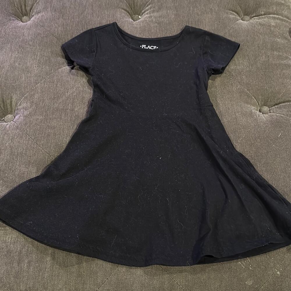 The children’s place black t shirt dress size xs 4